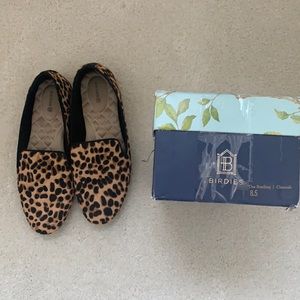 Birdies starling cheetah flats loafers